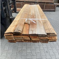 Restpartij channelsiding 1,8 x 14,2 x 300 cm 51 stuks