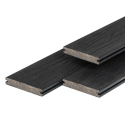 PuraShield composiet vlonderplank 2,3 x 13,8 cm Ebony Black Massief